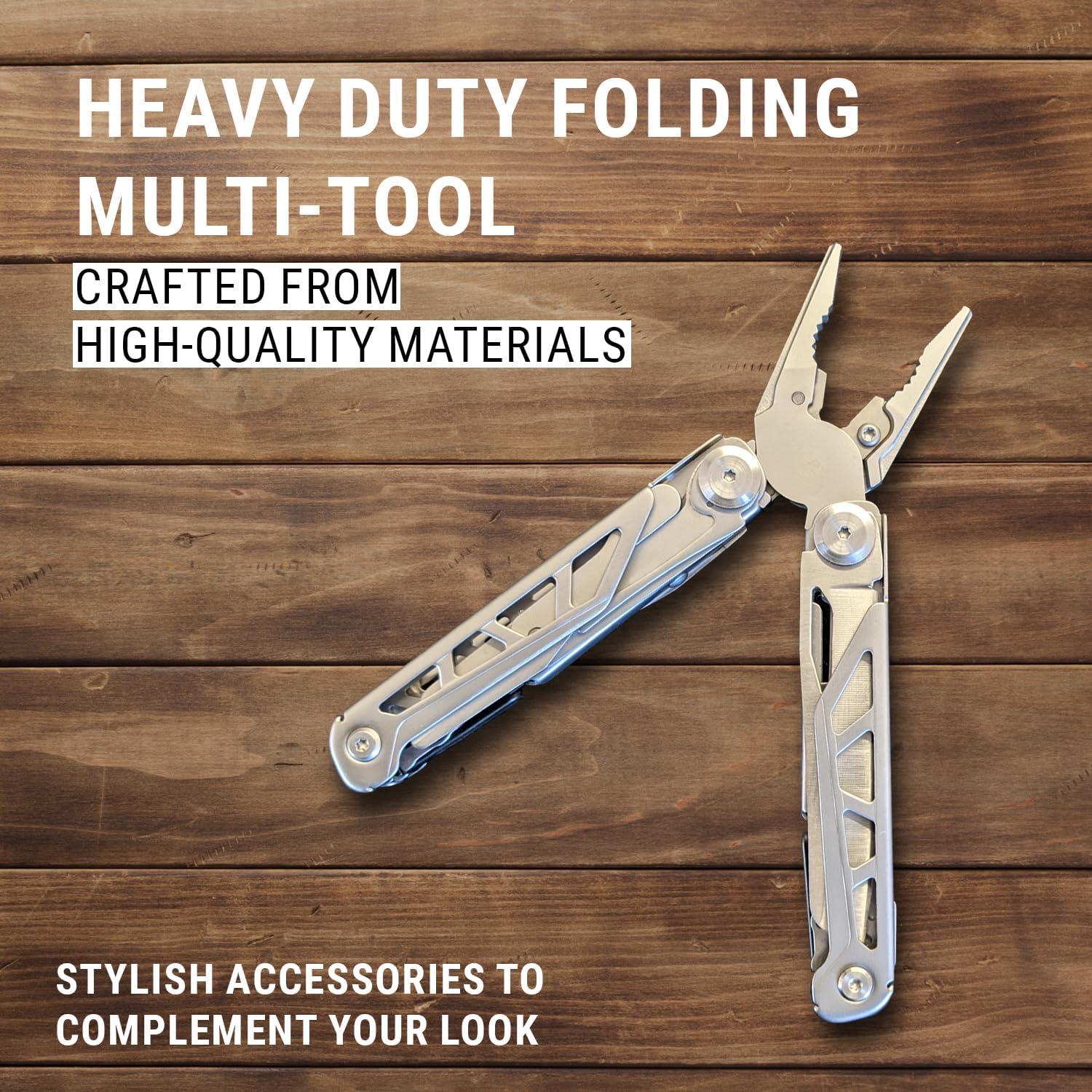 Multitool EPG 18 Herramientas Acero Inoxidable con Funda