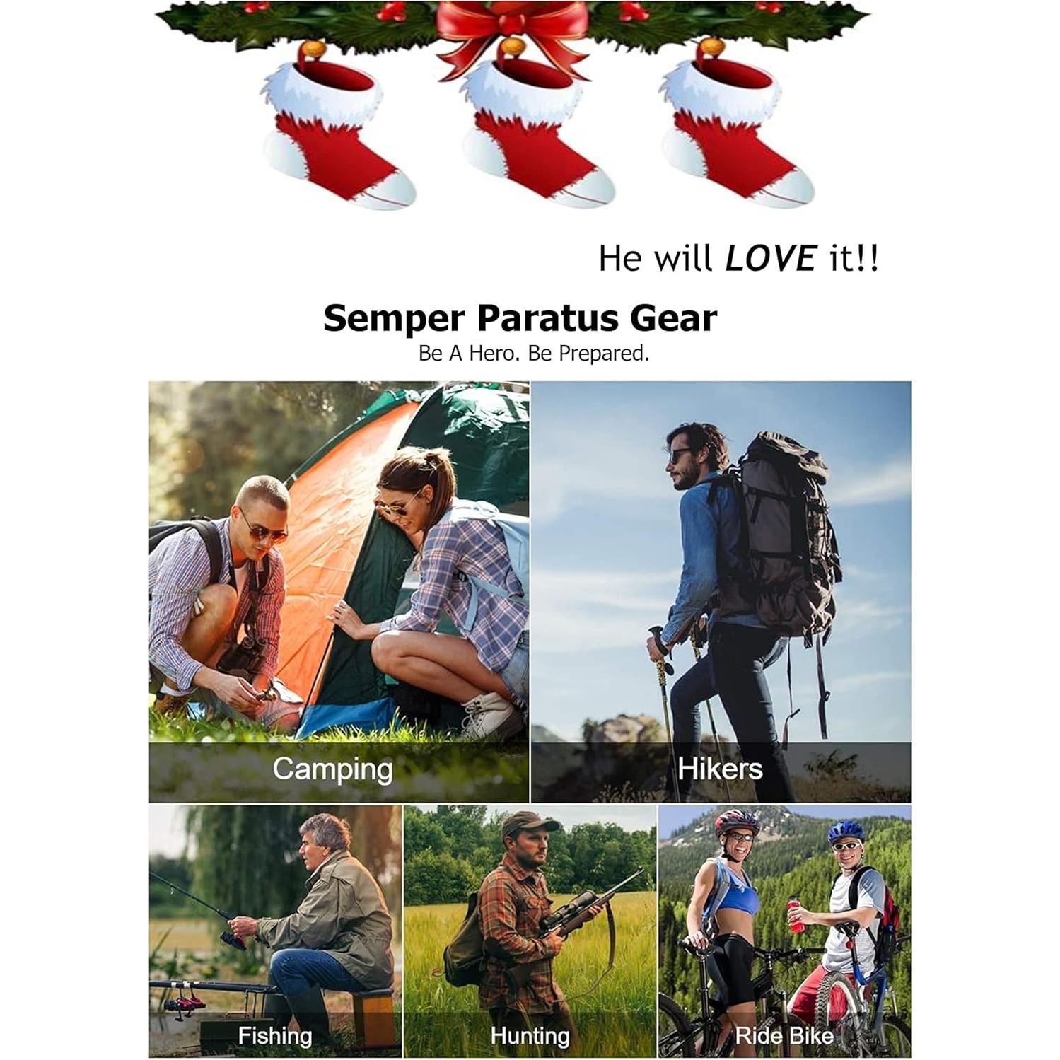 Tarjeta Multitool 14 en 1 Semper Paratus Gear - Kit Supervivencia