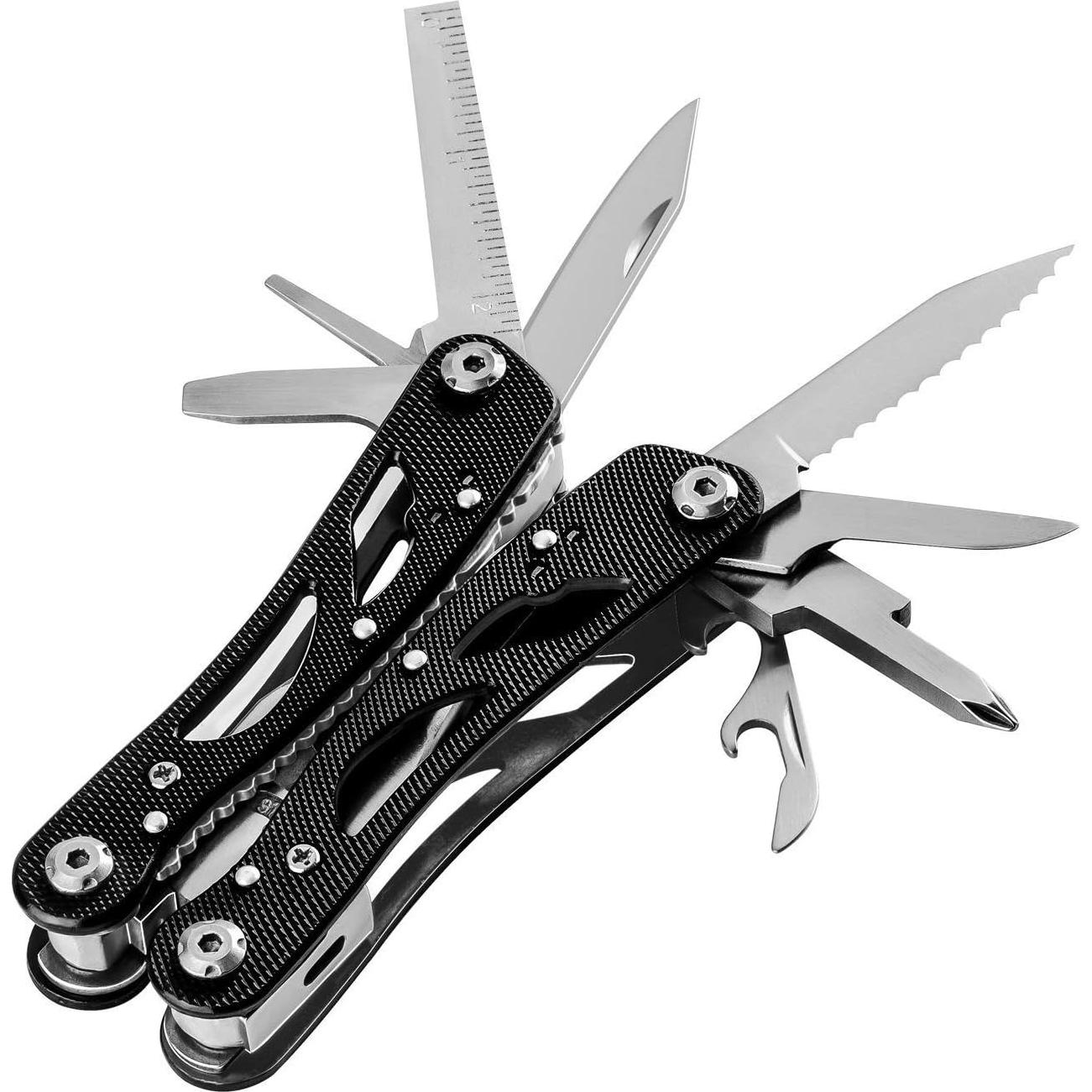 Herramienta Múltiple Forever Sleek 14 en 1 para Camping