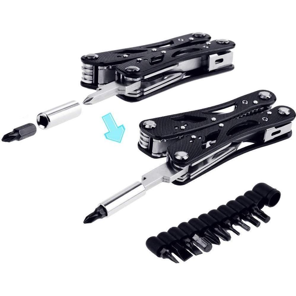 Herramienta Múltiple Forever Sleek 14 en 1 para Camping