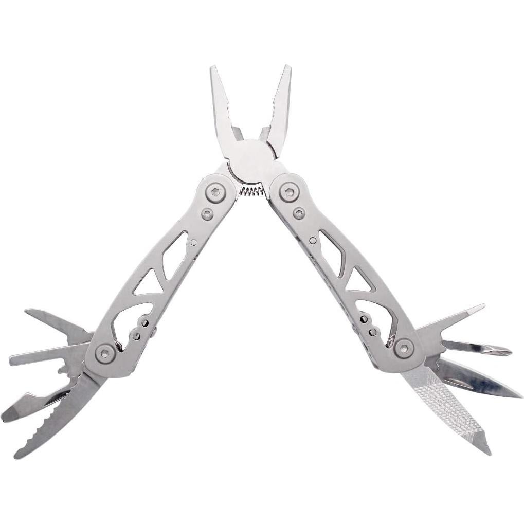 Alicate Multiherramienta Gullor 12 en 1 Compacto para Camping