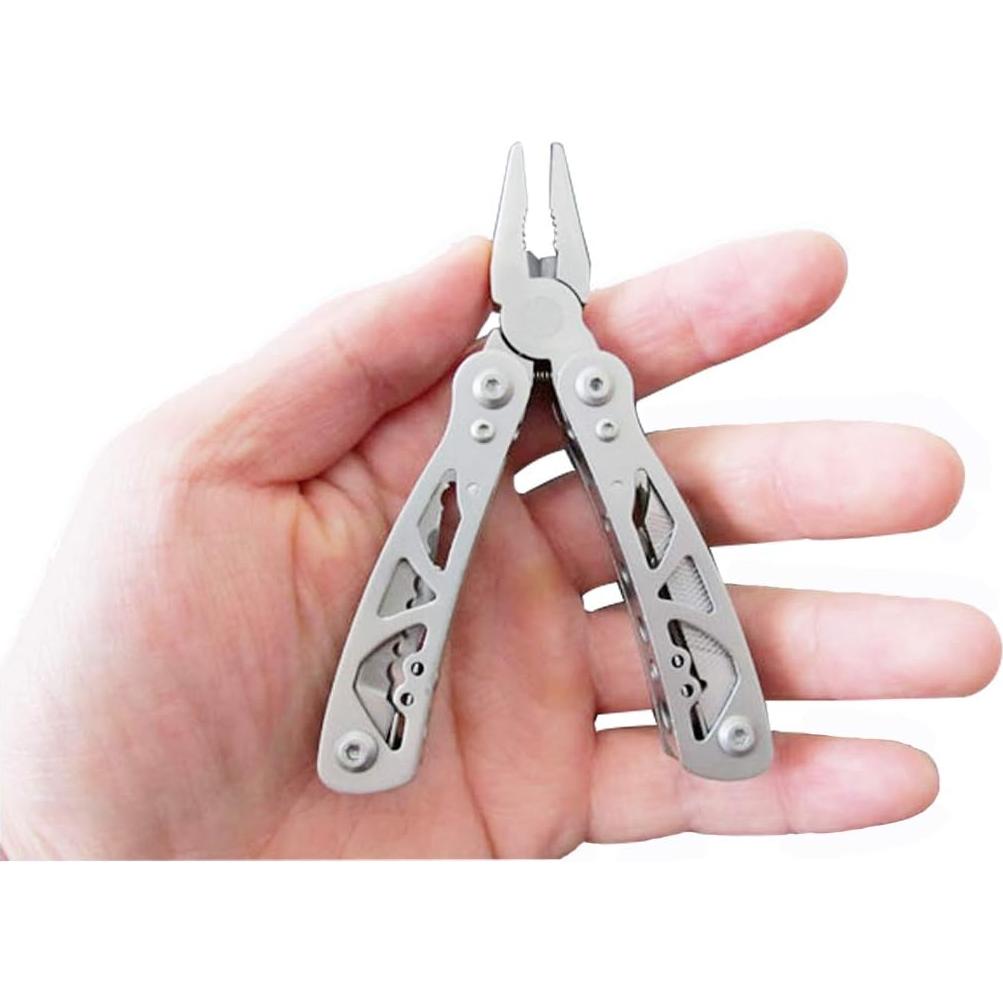 Alicate Multiherramienta Gullor 12 en 1 Compacto para Camping