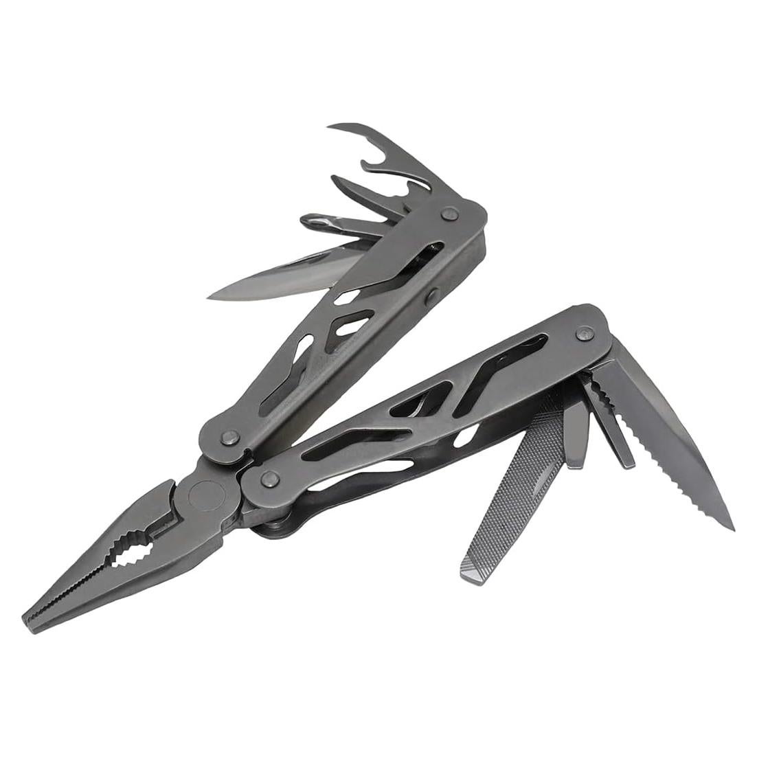 Multi-Herramienta 12 en 1 Grip - Cuchillo, Pinzas, Sierra