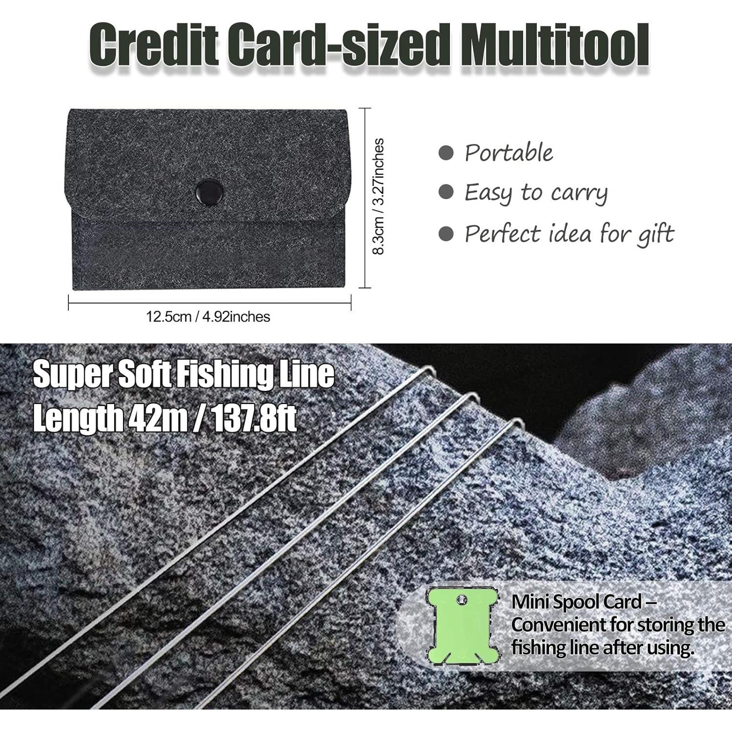 Kit de Supervivencia Hukado 9 Piezas con Multitool Camping