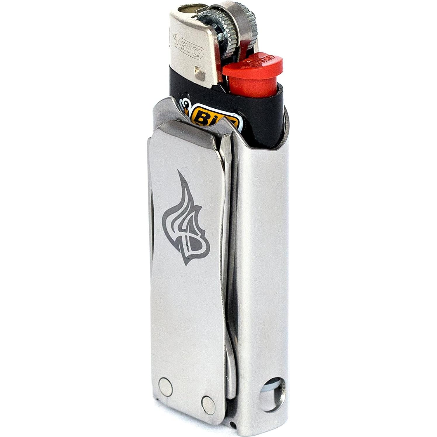 Funda Multi-Herramienta LighterBro de Acero Inoxidable