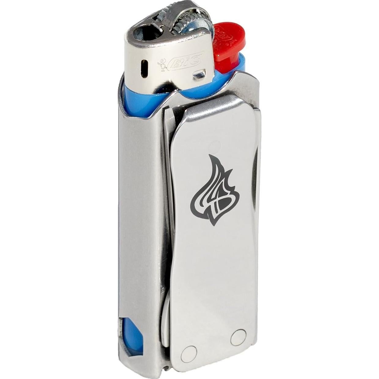 Funda Multi-Herramienta LighterBro de Acero Inoxidable