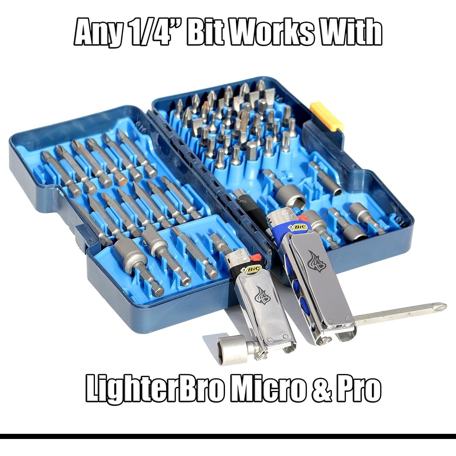 Funda Multi-Herramienta LighterBro de Acero Inoxidable