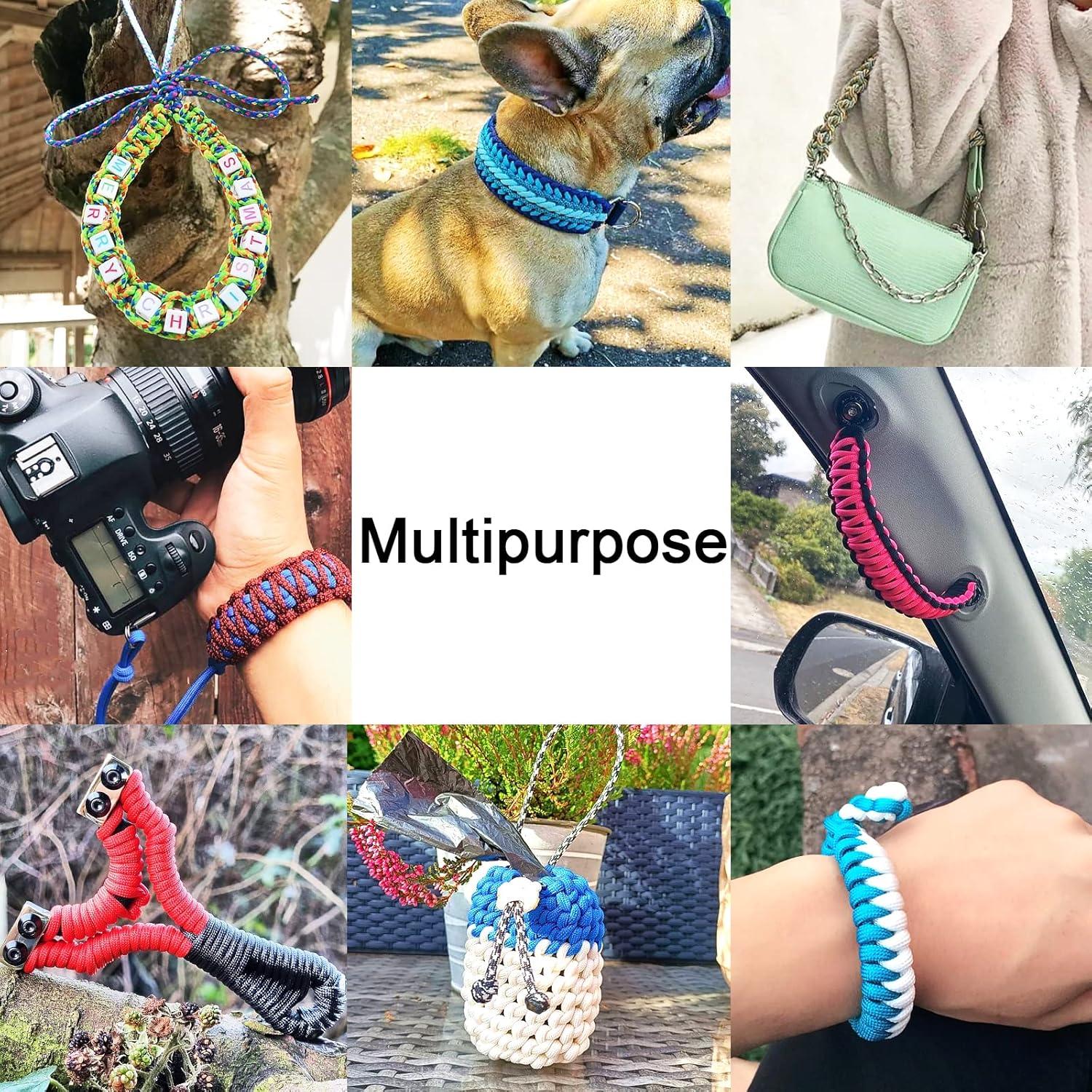 Kit Paracord MONOBIN 36 Colores 3,05 m para Manualidades