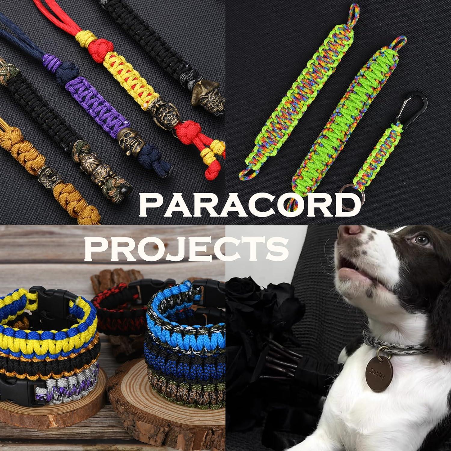 Cuerda Paracord MONOBIN 30m 4mm 7 Hilos para Manualidades