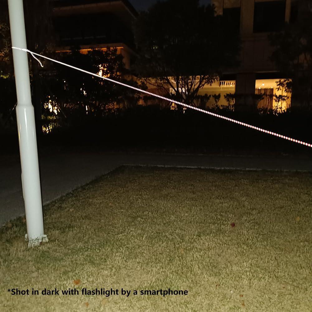 Cuerda Reflectante Legnowit 2mm 20m Amarillo Camping