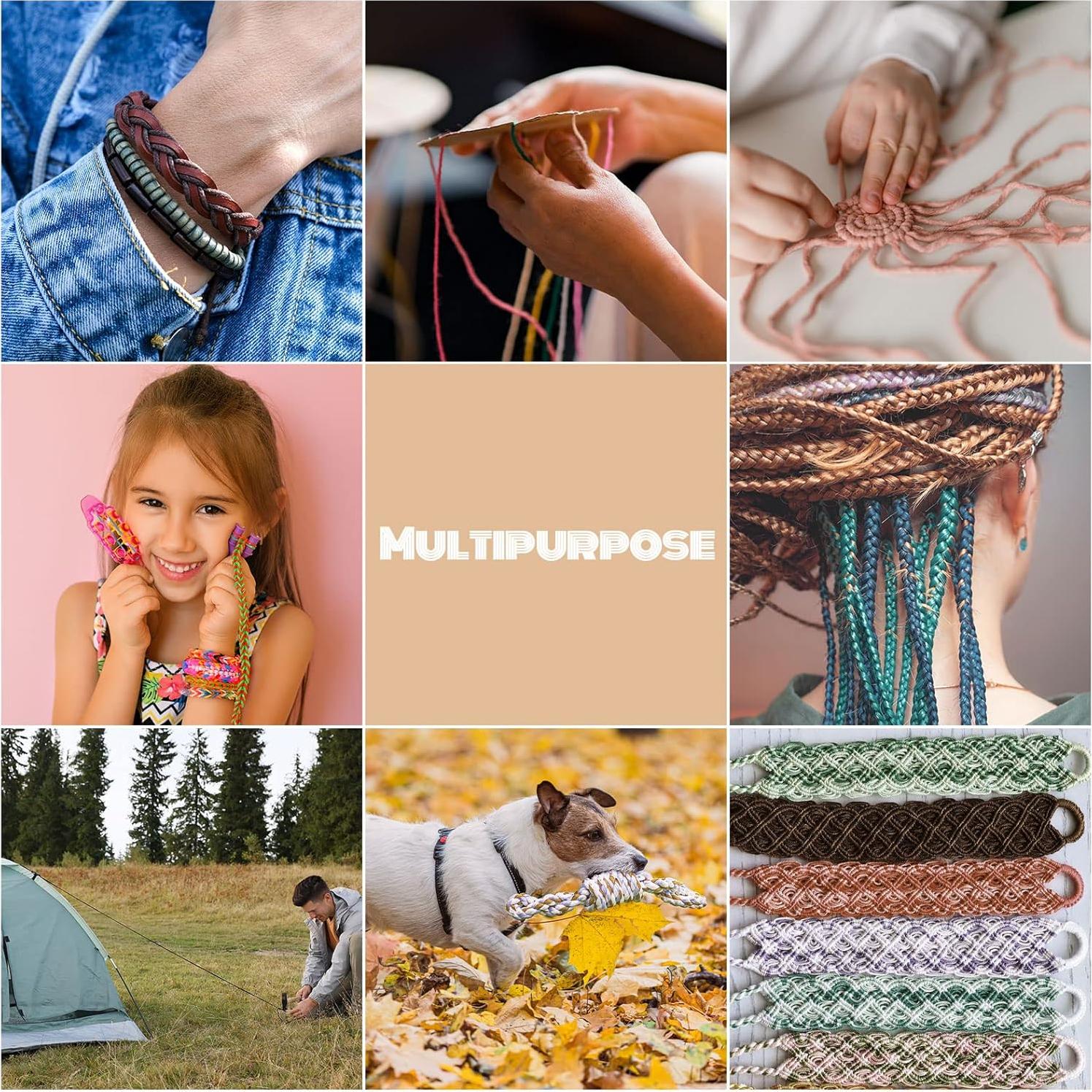 Cuerda Paracord 550 Riakrum 120 Pcs 3,05 m Colores Clásicos