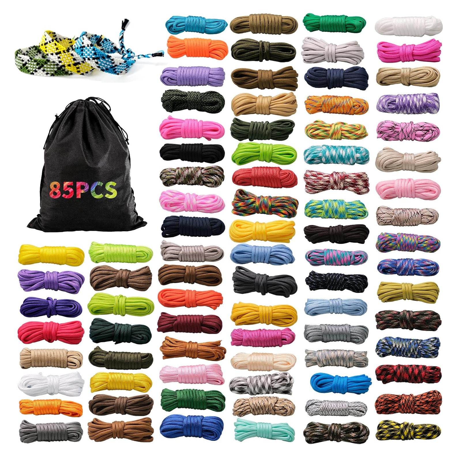 Kit Paracord 550 CONEHOY 85 Pcs 3,05 m Cuerda Nylon
