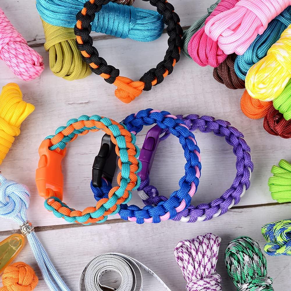 Cuerdas Paracord 16 Colores WEREWOLVES 3,05 m DIY