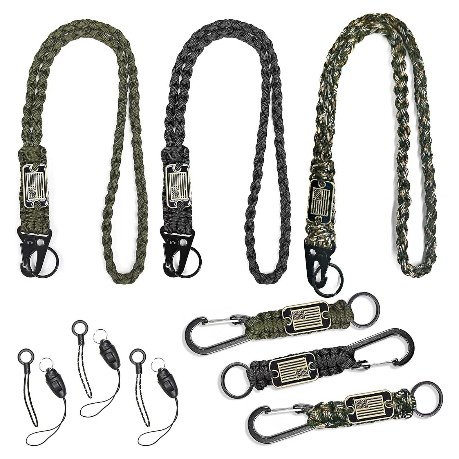6 Cuerdas de Paracord SVICCOOKQ con Bandera Americana 230g