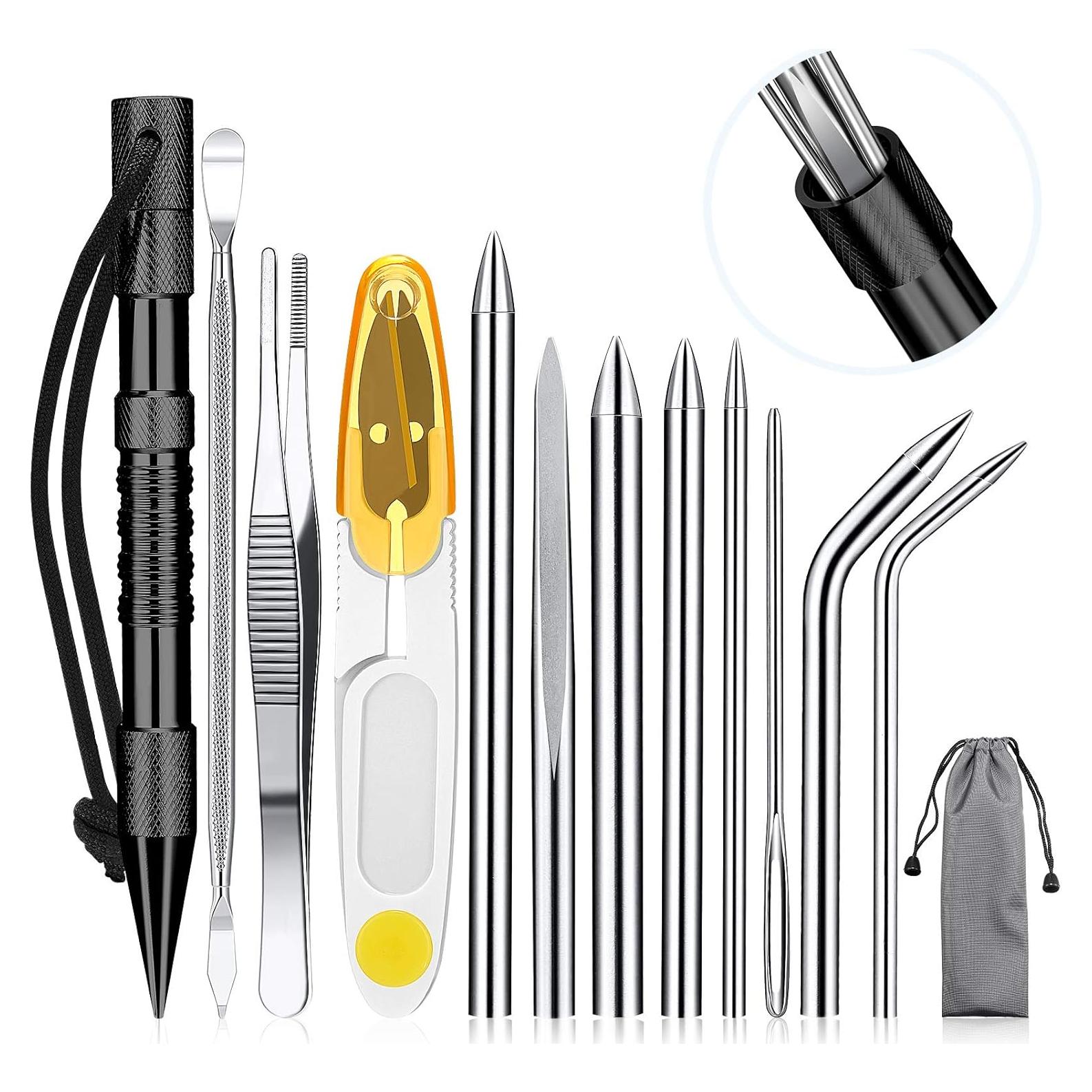 Juego de herramientas de paracord 12 piezas Ferraycle - Acero inoxidable