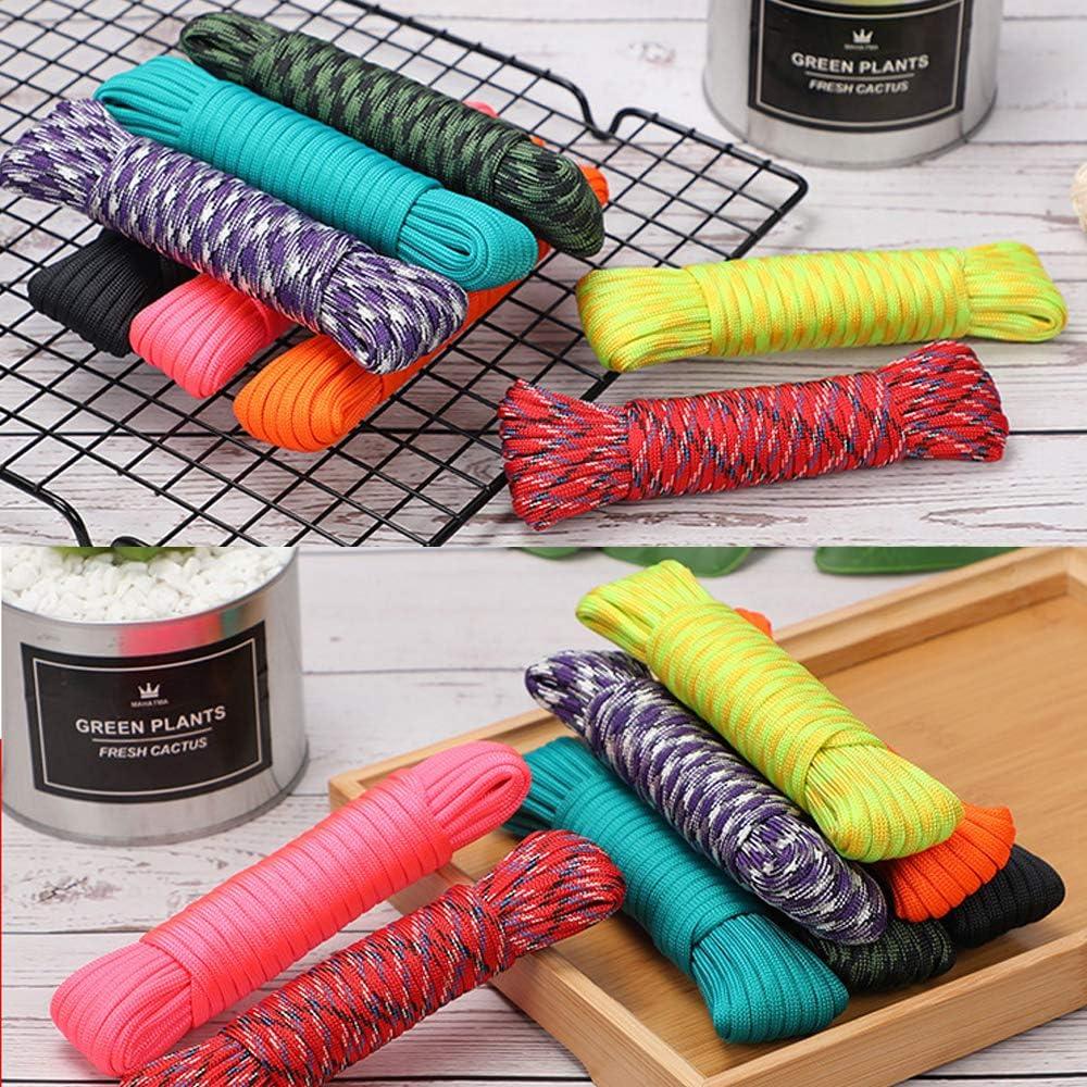 Kit de pulseras de paracord Vankcp 56 piezas 28 colores 3m