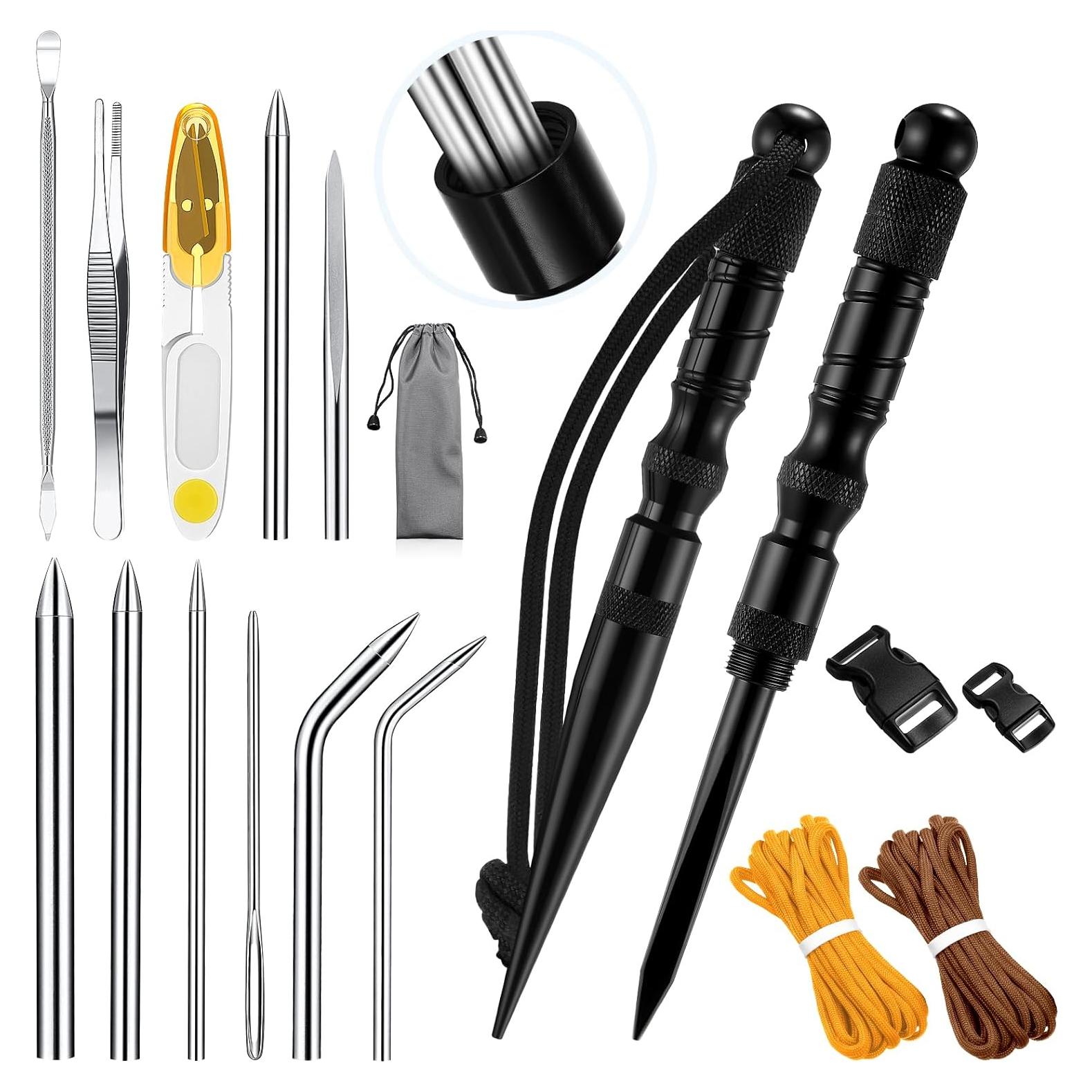 Conjunto de Herramientas Knotter FID Shimeyao 12 Pcs Negro