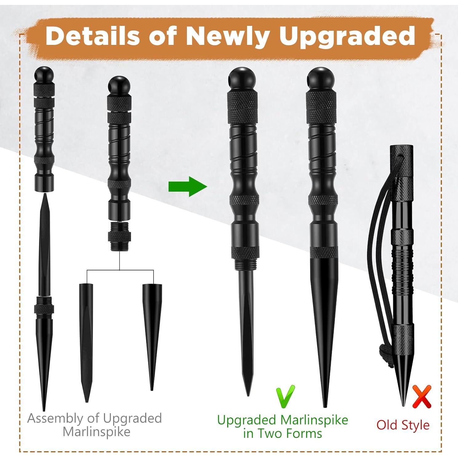 Conjunto de Herramientas Knotter FID Shimeyao 12 Pcs Negro