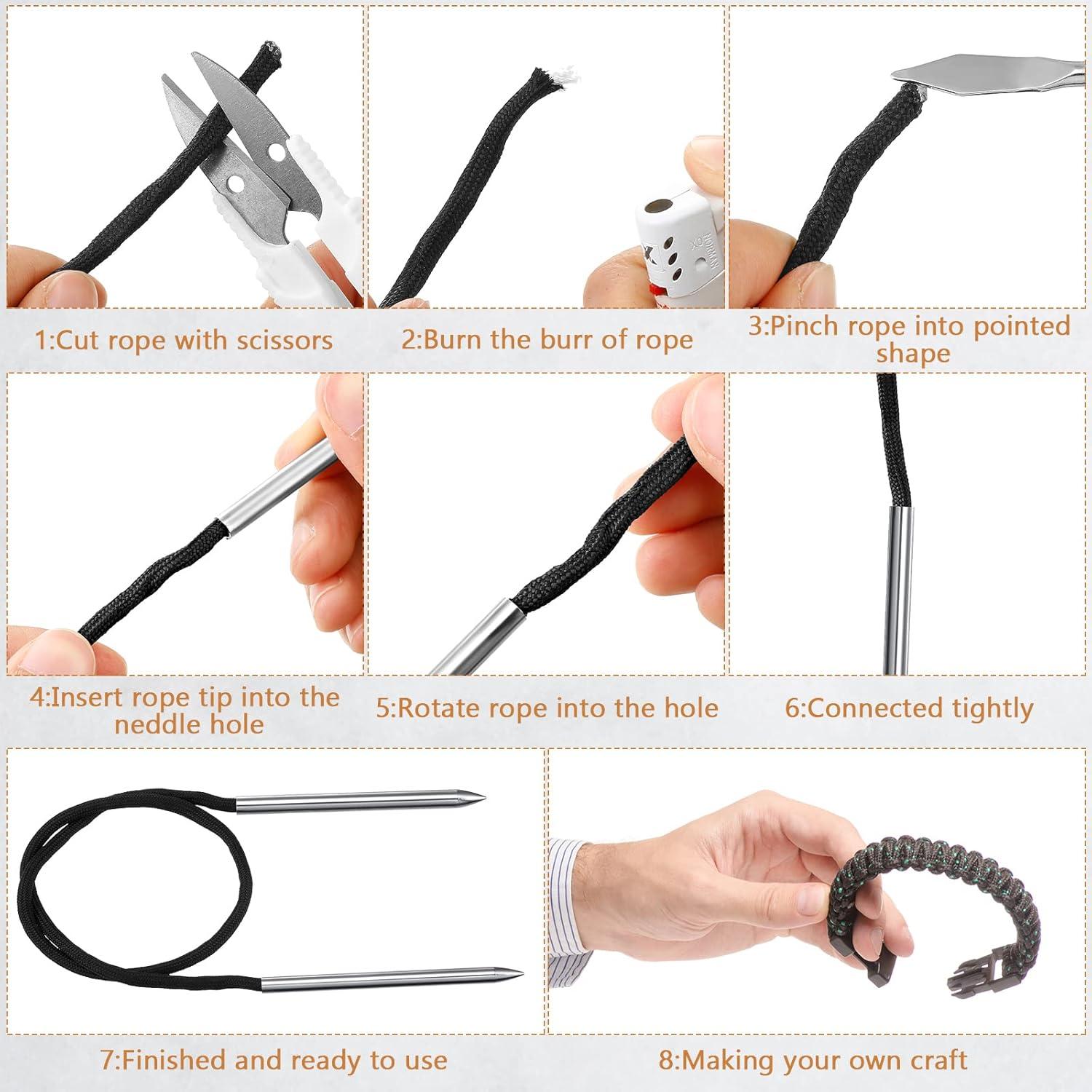 Conjunto de Herramientas Knotter FID Shimeyao 12 Pcs Negro