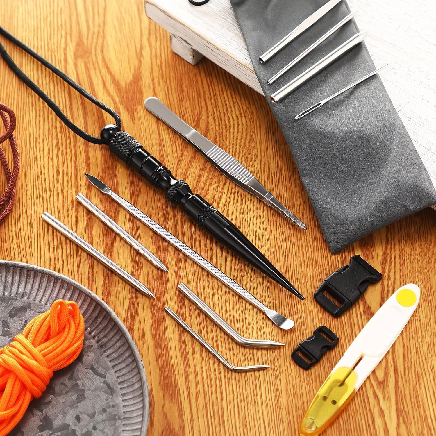 Conjunto de Herramientas Knotter FID Shimeyao 12 Pcs Negro