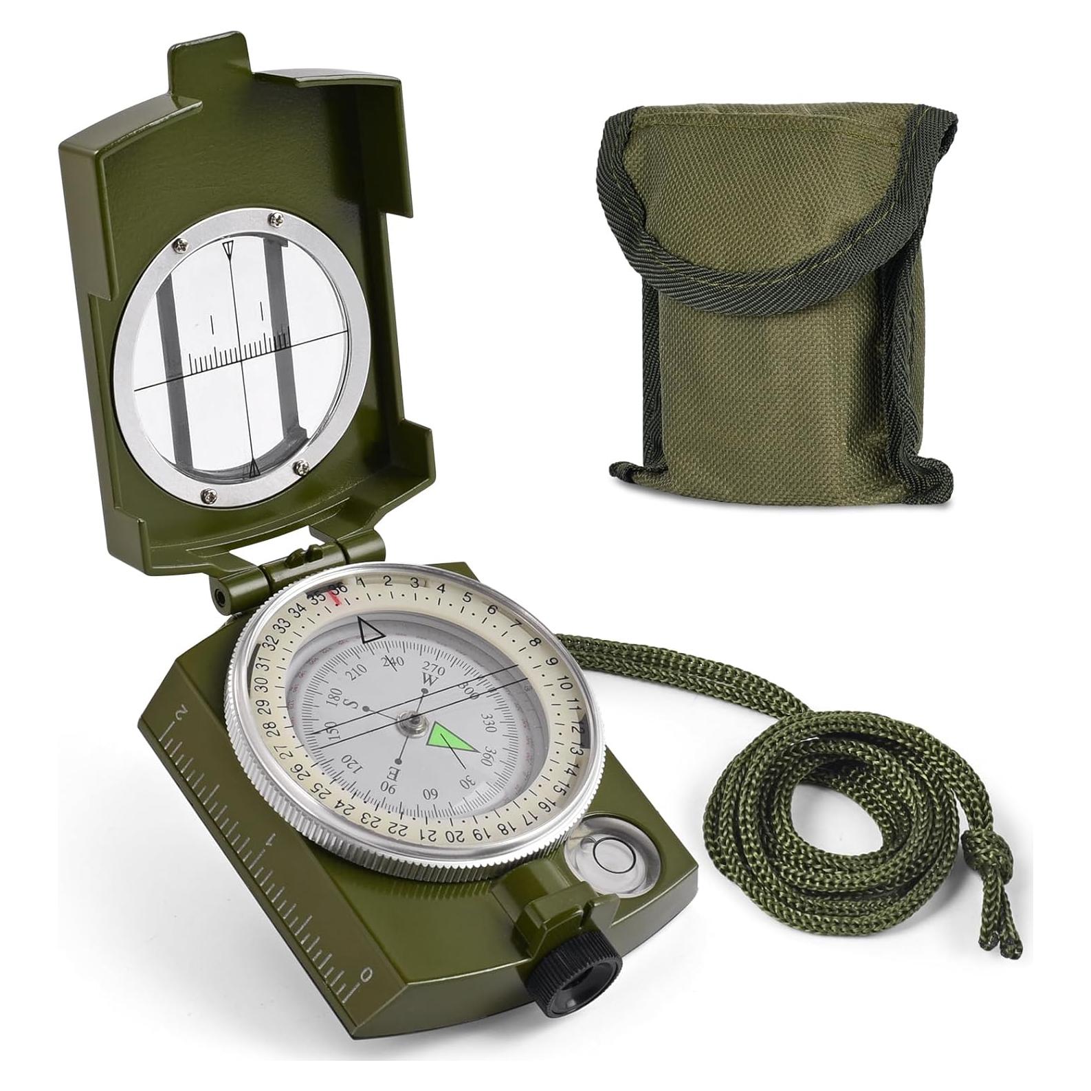 Brújula COTOUXKER de Senderismo - Impermeable y Compacta