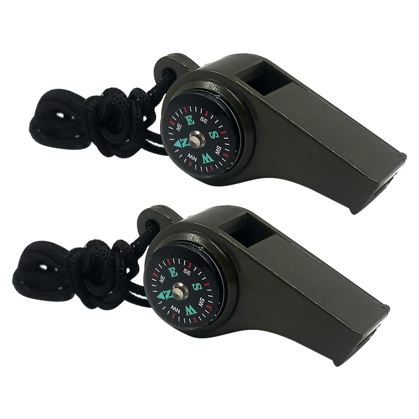 Silbato de Supervivencia 3 en 1 MeiNvShe Verde