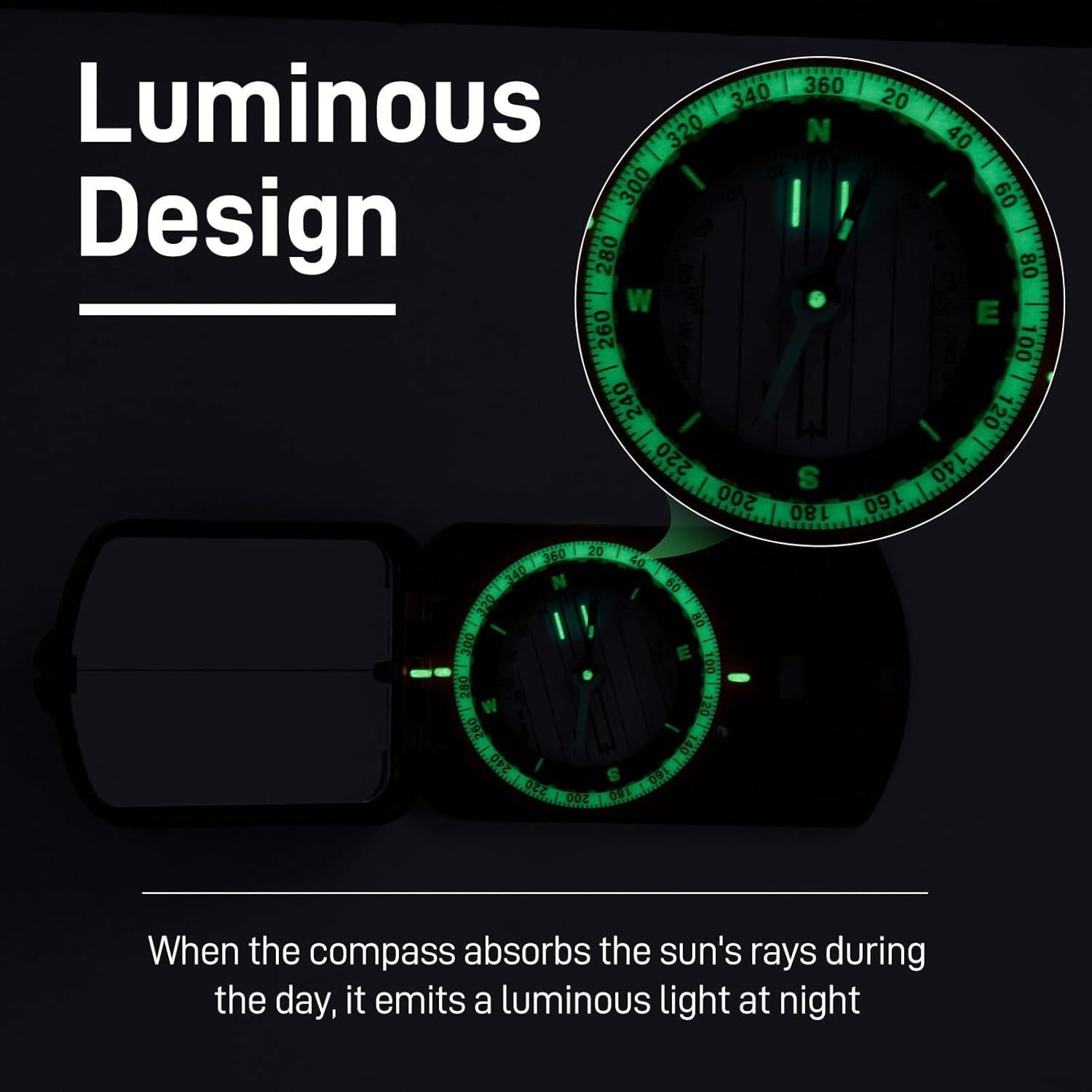 Brújula Sportneer de Supervivencia para Senderismo