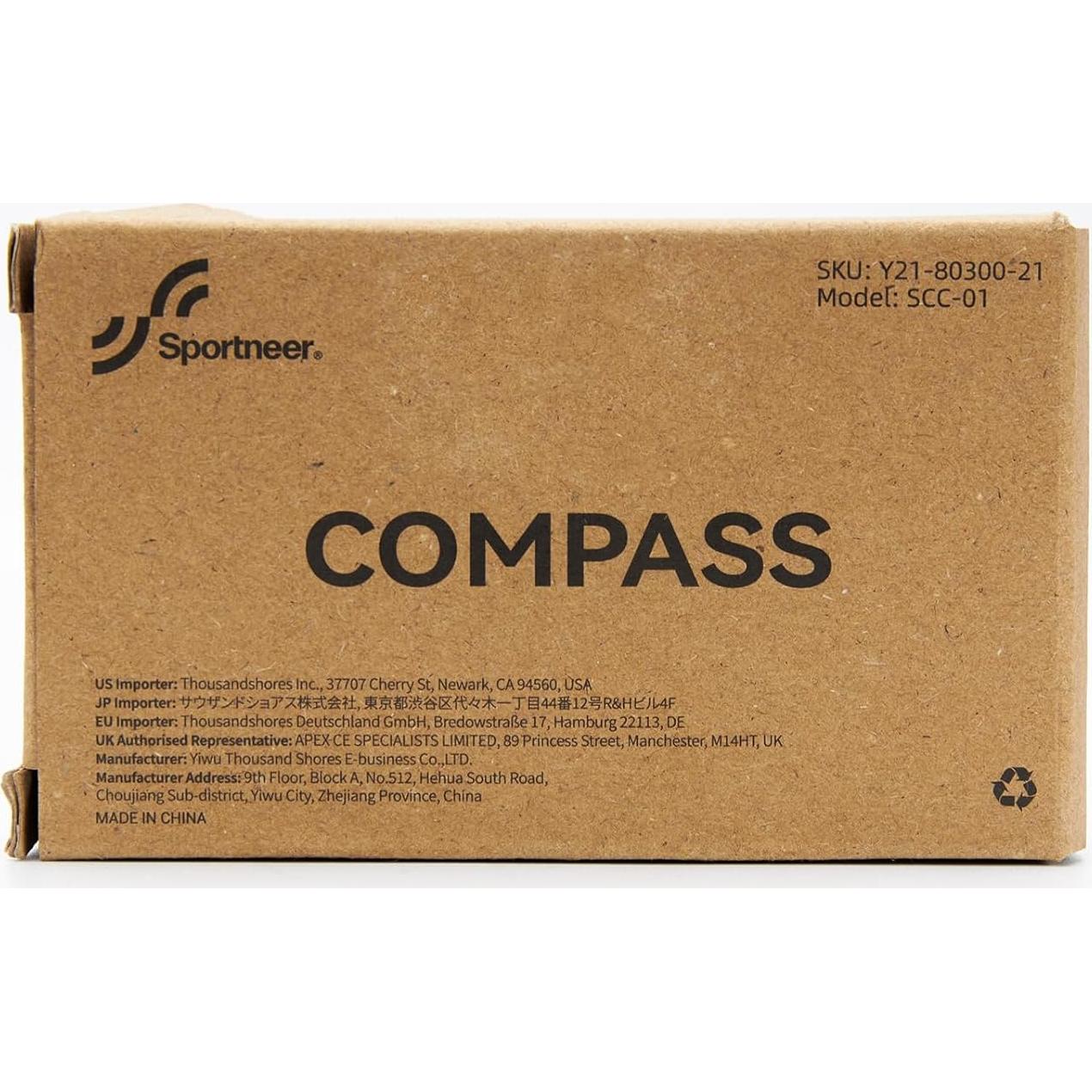 Brújula Sportneer de Supervivencia para Senderismo