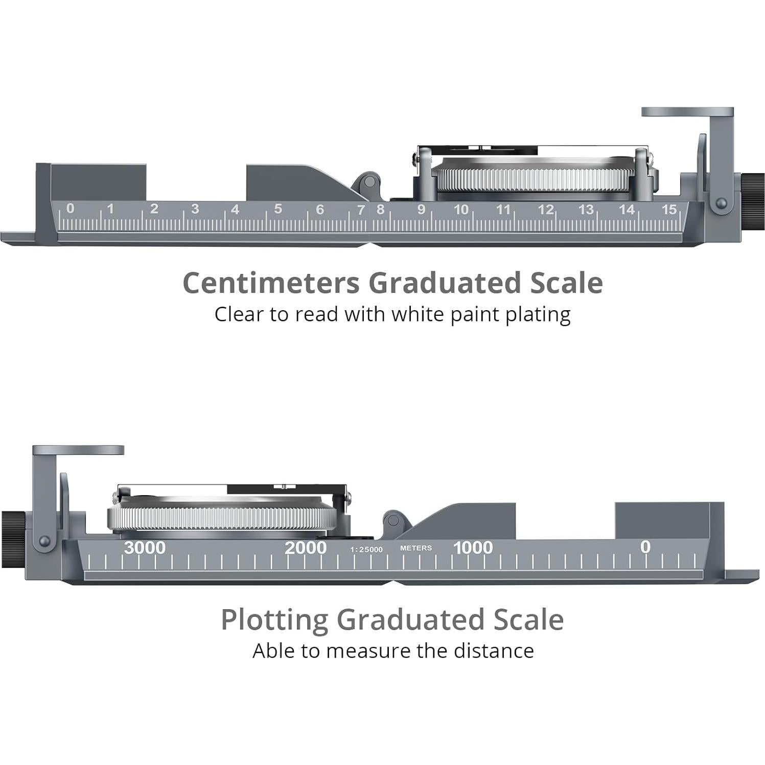 Brújula Proster PST250 con Clinómetro para Camping y Senderismo