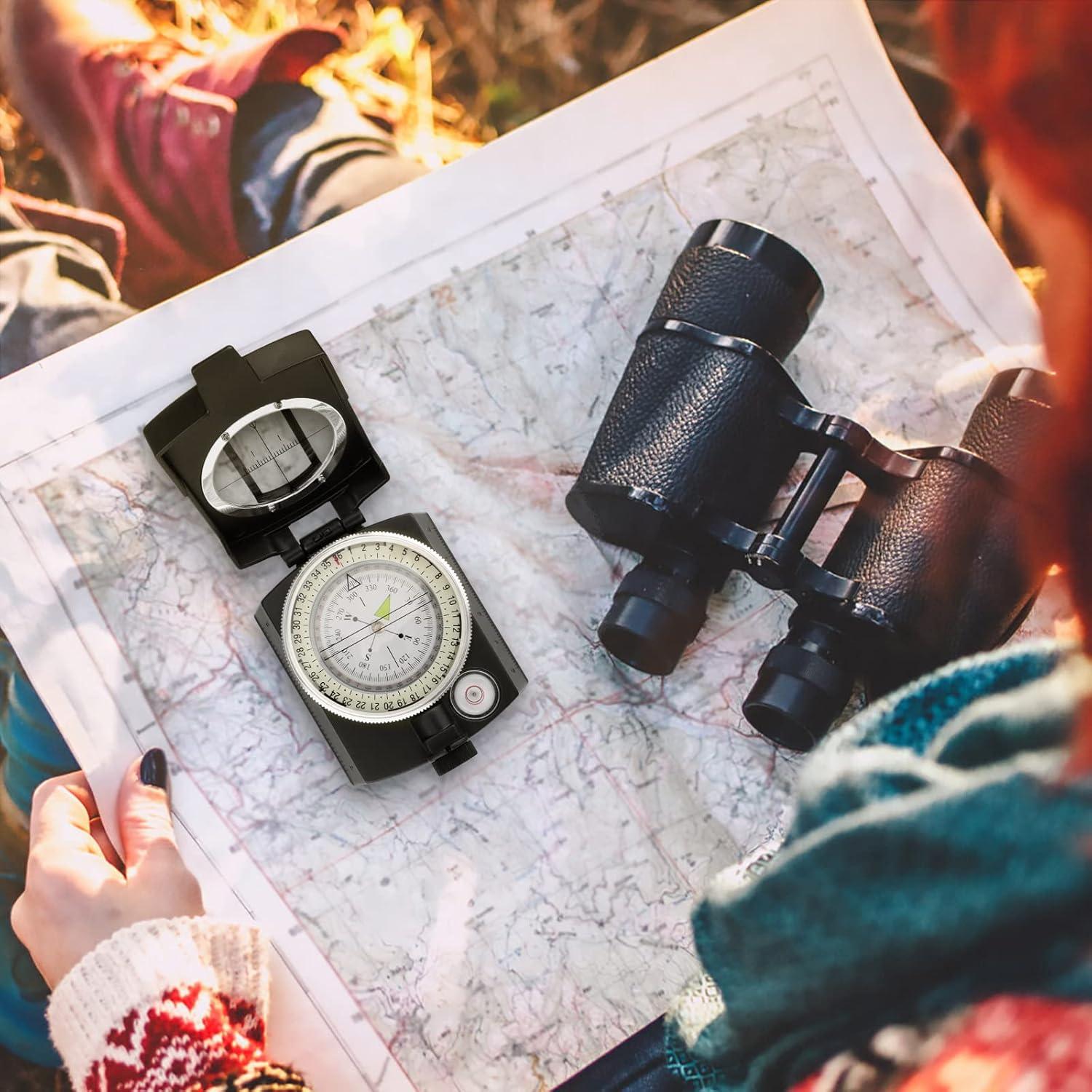 Brújula INMAKER con Silbato y Luz para Senderismo