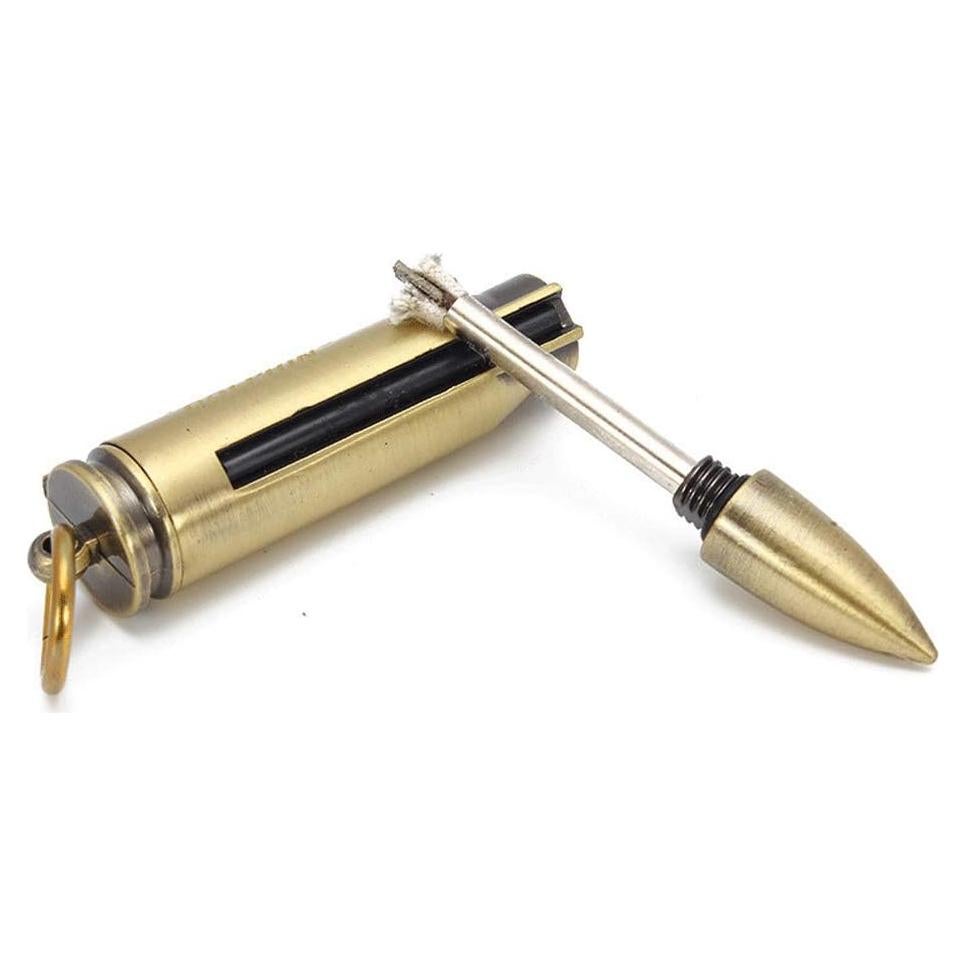 Encendedor Permanente BIASTNR de Metal 9x1.5cm para Camping