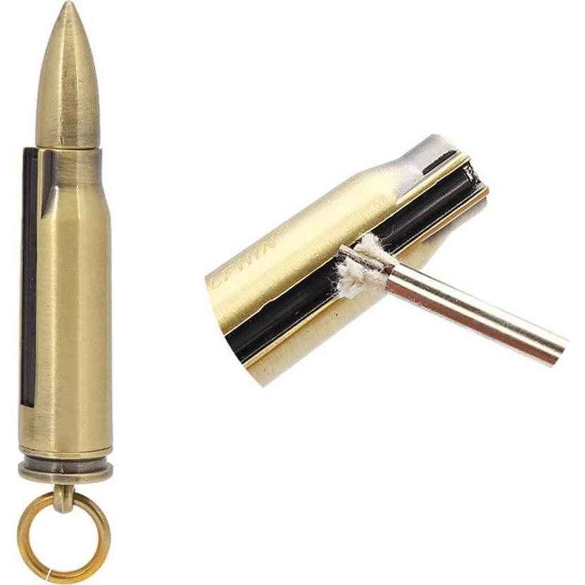 Encendedor Permanente BIASTNR de Metal 9x1.5cm para Camping