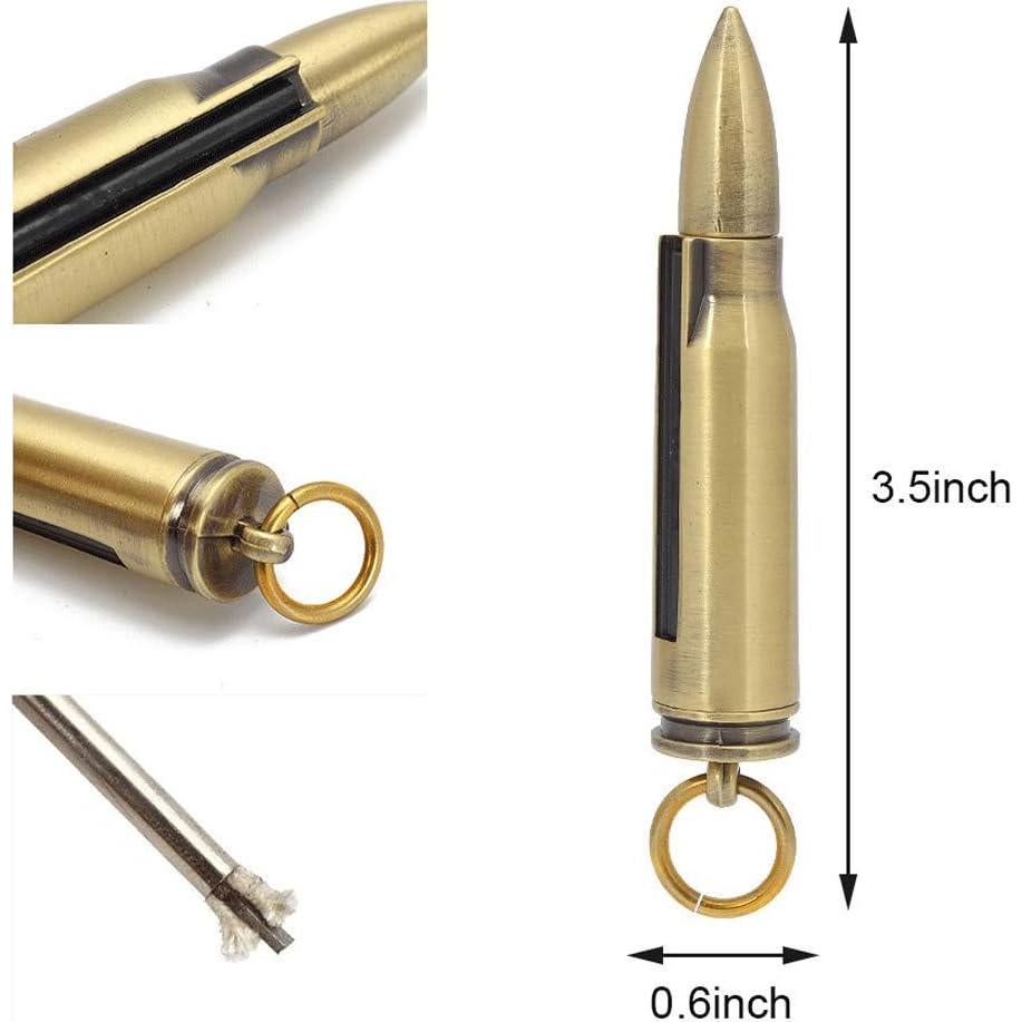 Encendedor Permanente BIASTNR de Metal 9x1.5cm para Camping