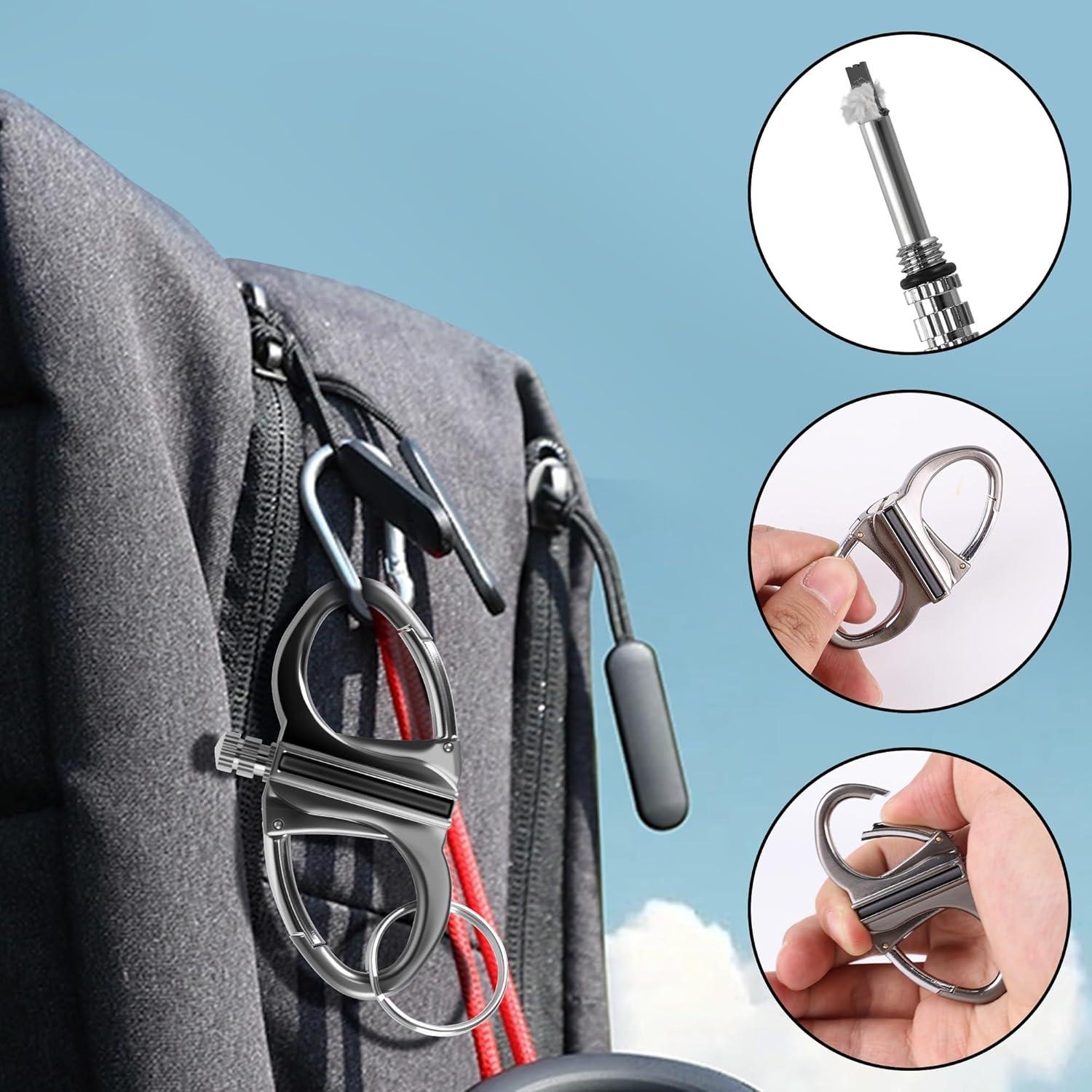 Encendedor de Llavero KoovDem, Fósforo Permanente de Metal