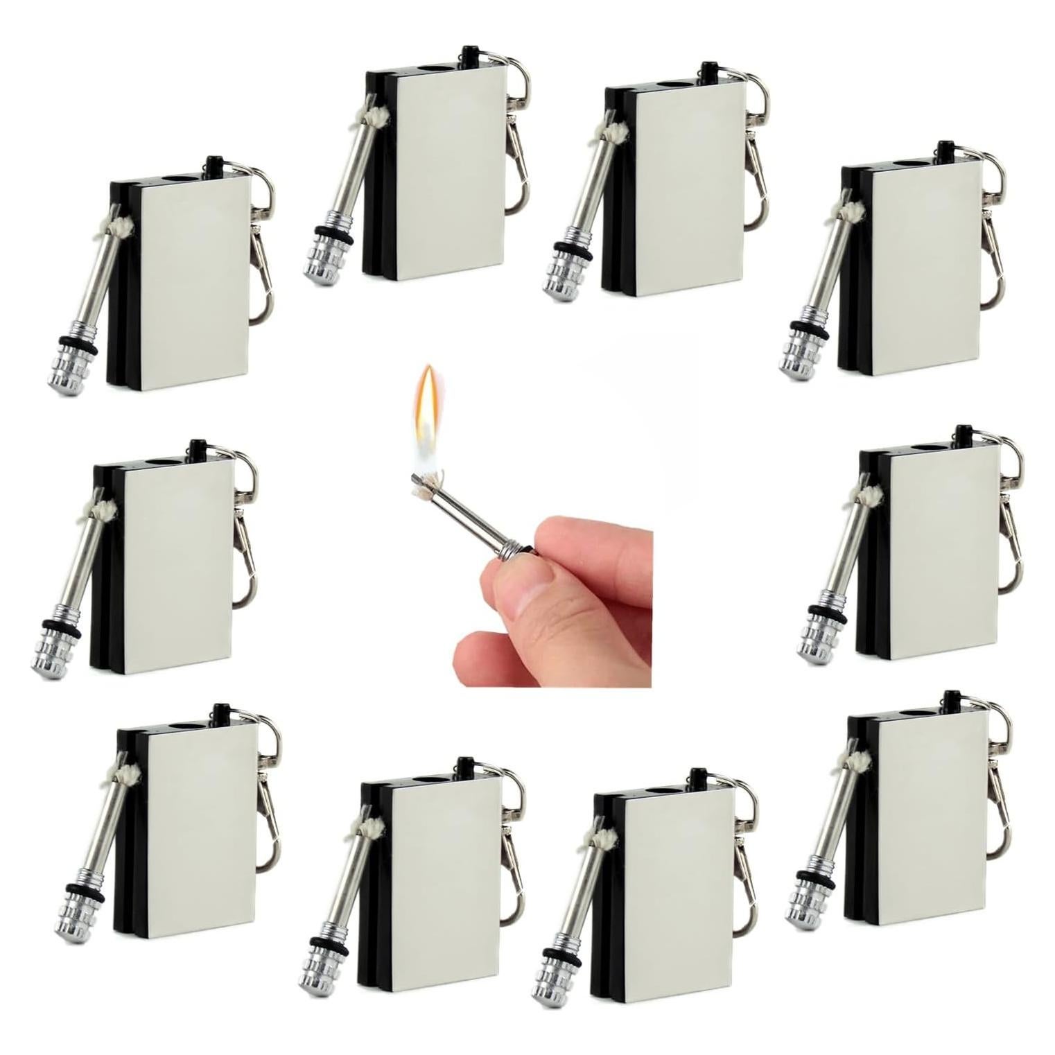 Juego de 10 Encendedores Permanentes a Prueba de Agua TSY TOOL