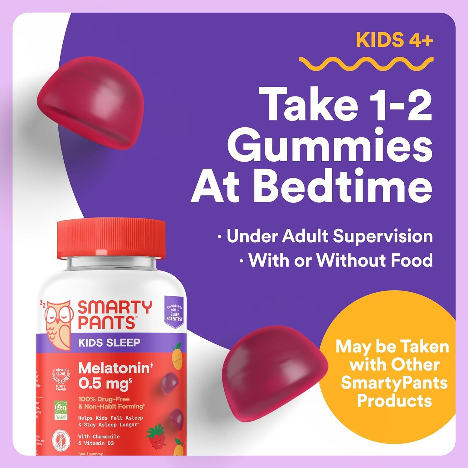 SmartyPants Gominolas para Sueño Familiar - 60 Unidades