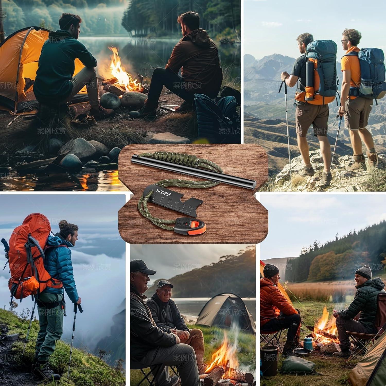 Iniciador de Fuego Hkoper FerroRod02 15,24 cm Supervivencia