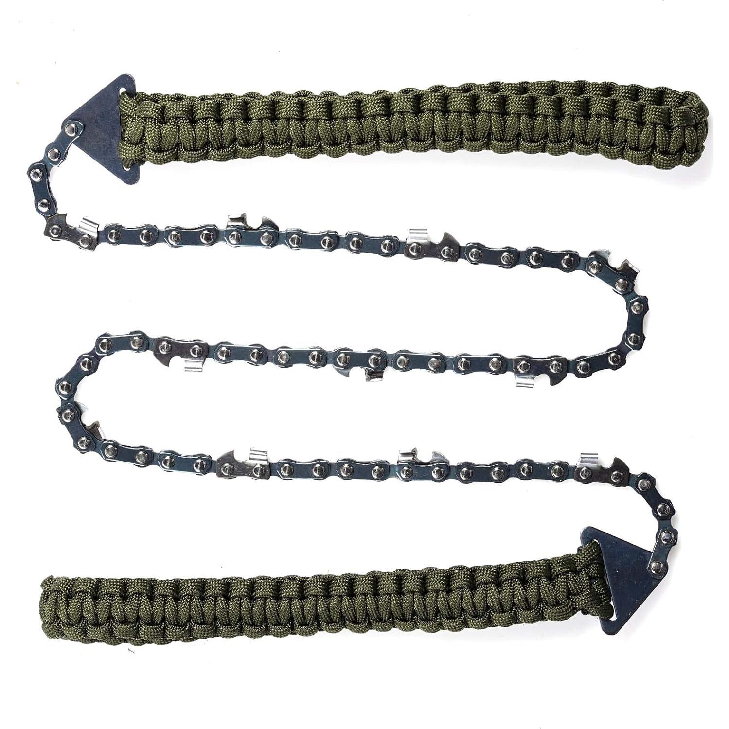 Sierra de Cadena Sucrain Plegable Verde 66 cm 11 Dientes