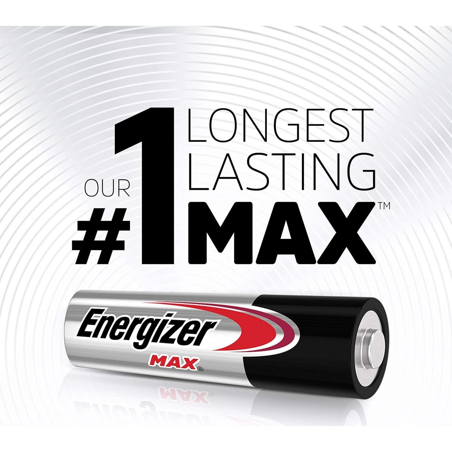 Baterías Energizer MAX AA y AAA, Paquete 48 Piezas