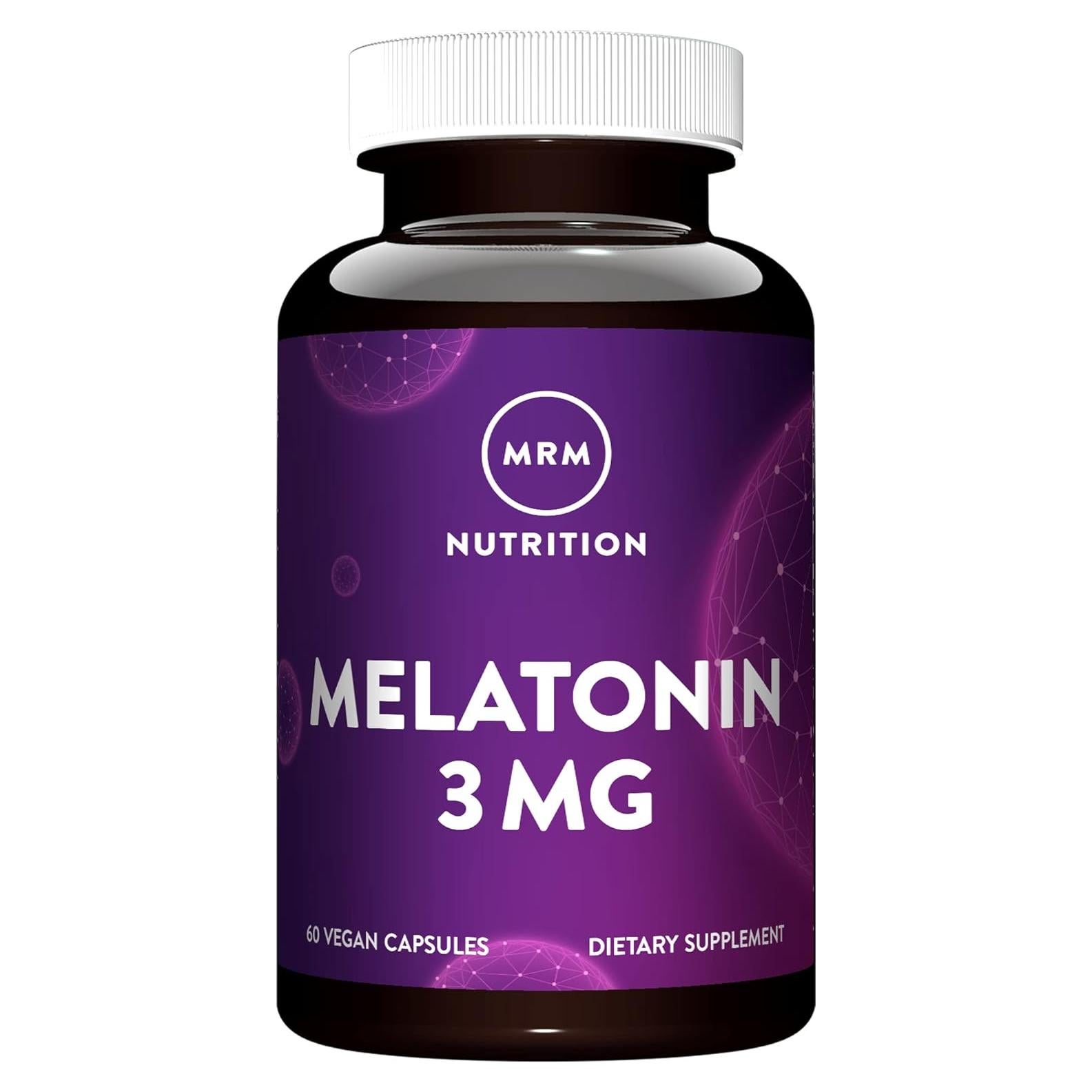 Suplemento de Melatonina 3mg MRM - 45g para Sueño