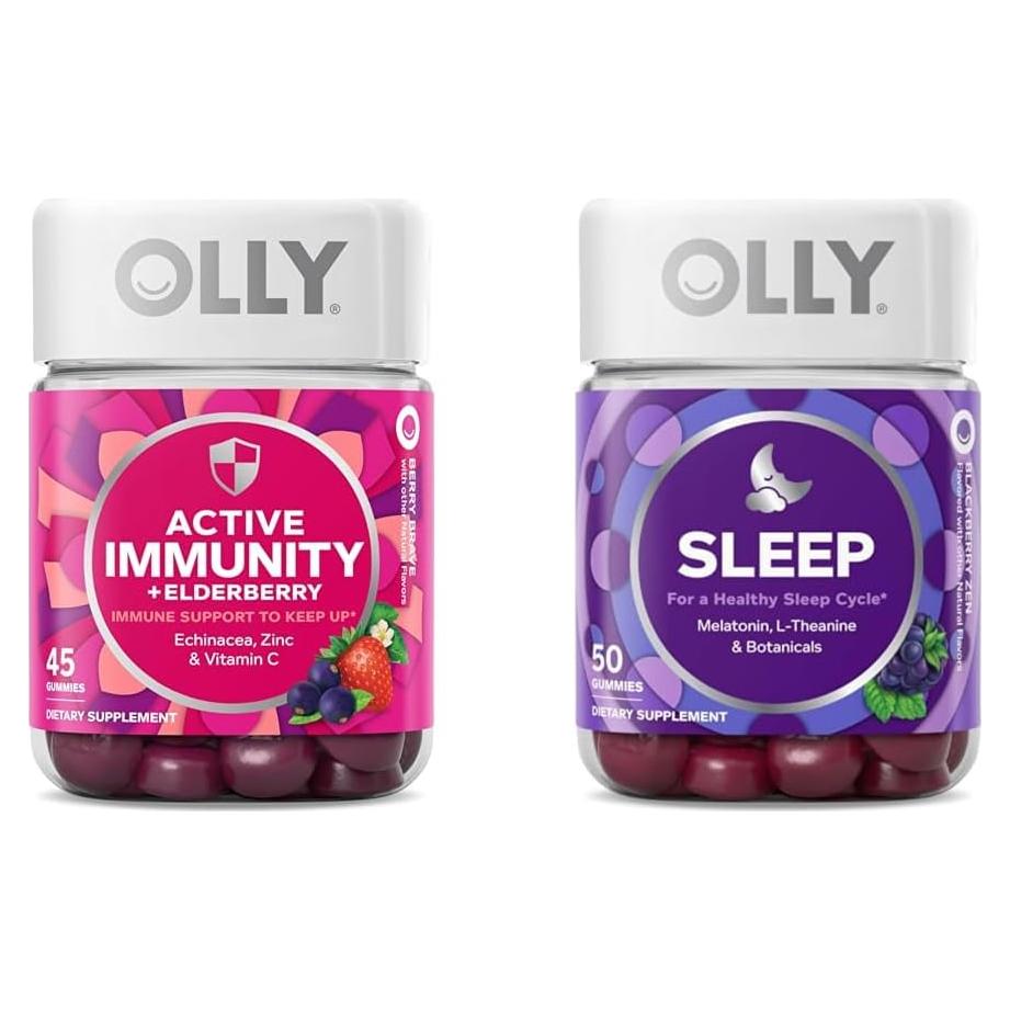 OLLY Gummy Inmunidad y Sueño 45 Gomas + 50 Gomas