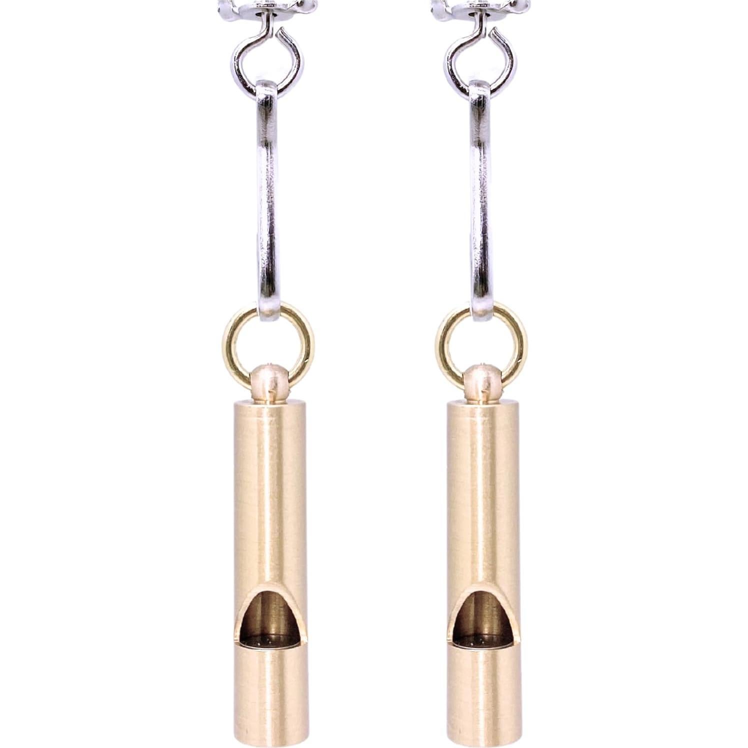 Silbatos de Latón Premium FUTURESTEPS Set de 2 125 dB