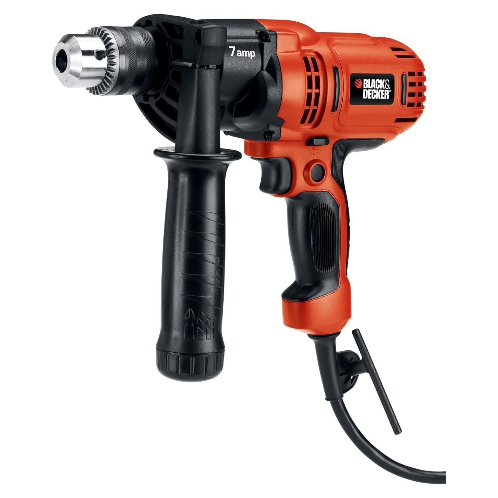 7.0 Amp 1/2 in. Electric Drill/Driver Kit (DR560) , Orange