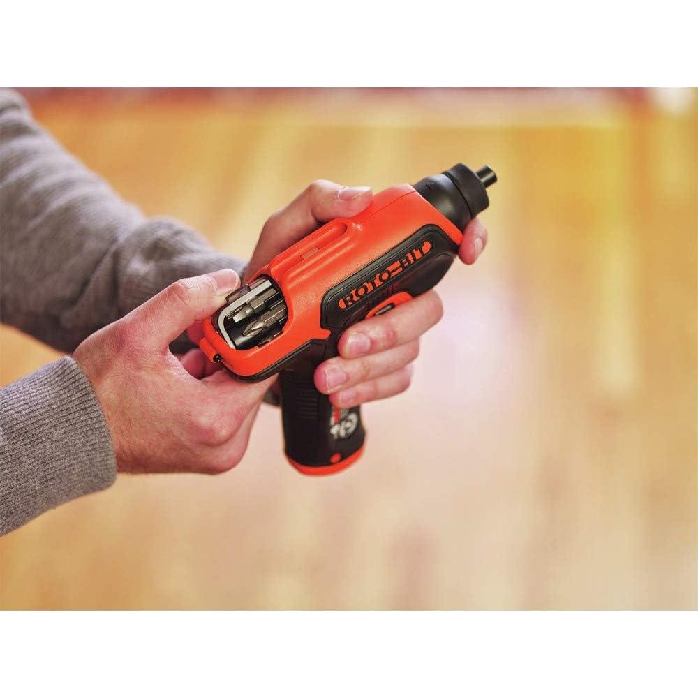 Destornillador Eléctrico BLACK+DECKER 4V MAX Inalámbrico 180 RPM