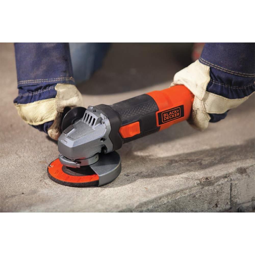 Amoladora Angular BLACK+DECKER BDEG400 4.5" 800W 10000 RPM