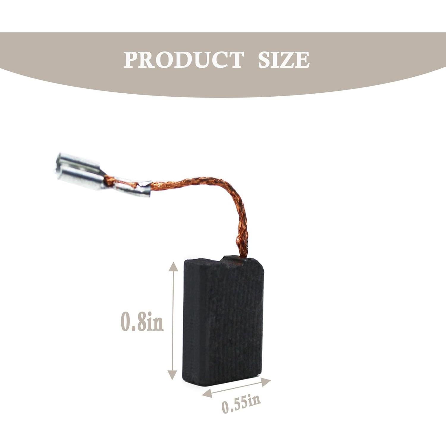 Cepillo de Carbón HNF 402874-07 para DeWalt DW630 DW840 (4 Pzs)