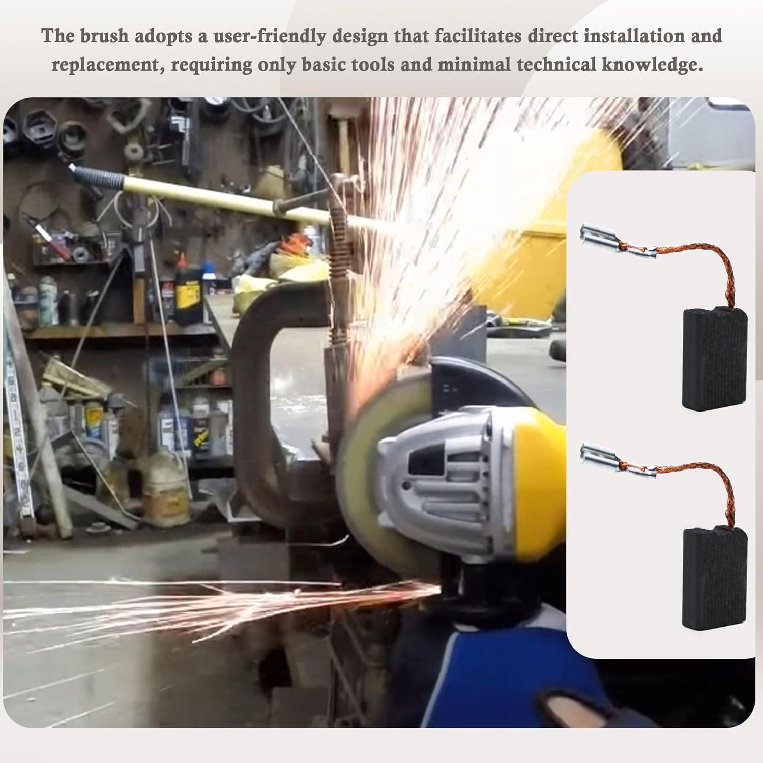 Cepillo de Carbón HNF 402874-07 para DeWalt DW630 DW840 (4 Pzs)