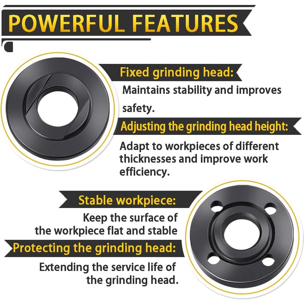 Juego de 7 Piezas Llave y Tuercas Amoladora Tiosamd