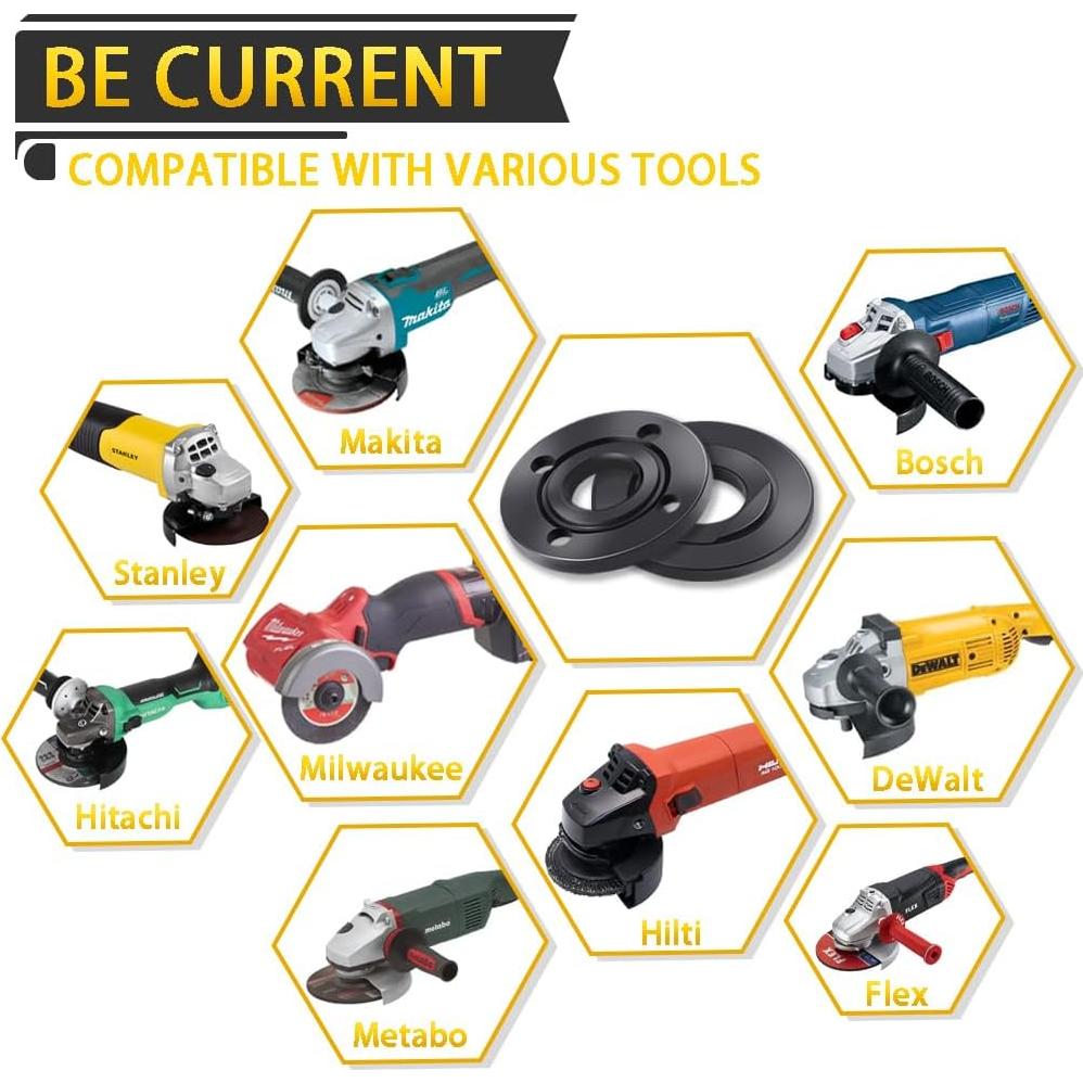 Juego de 7 Piezas Llave y Tuercas Amoladora Tiosamd