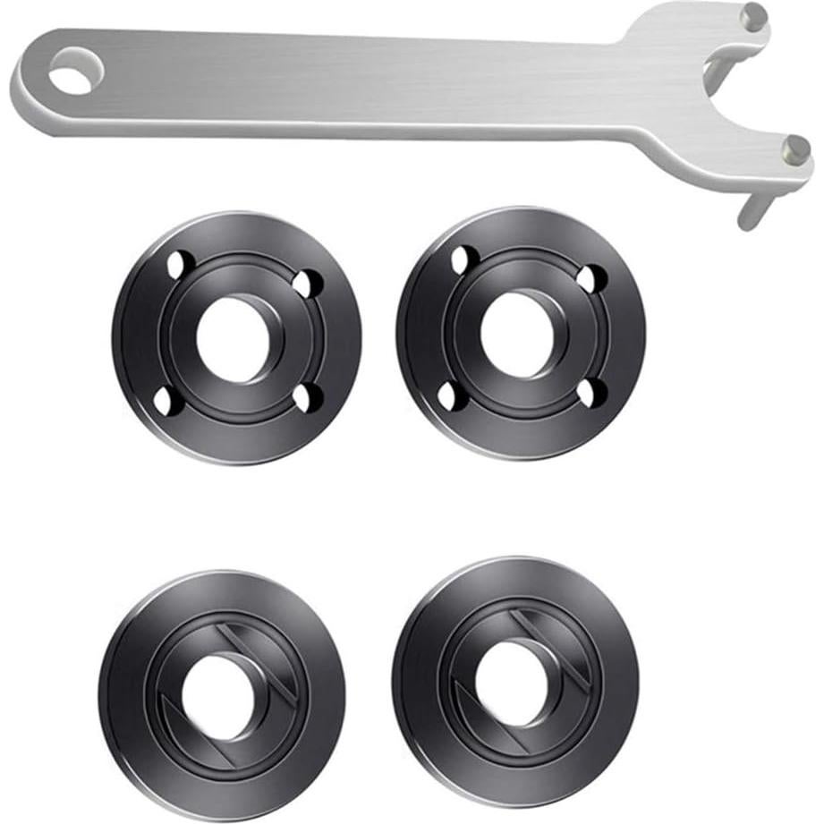 Llave de Flange Hozzwhoo para Grinder 14 cm 4 Tuercas